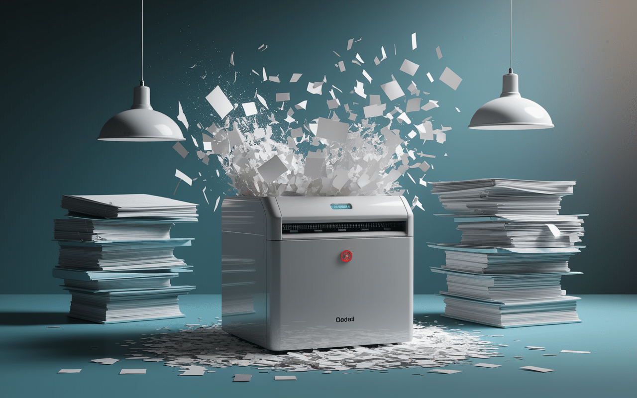 Comment détruire des papiers sans les brûler destructeur de documents