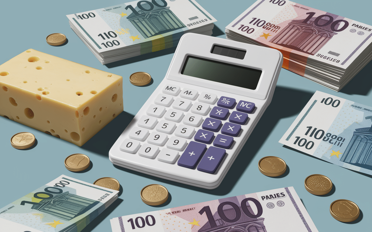 Calculatrice euros cout d'un acte notarié pour une servitude