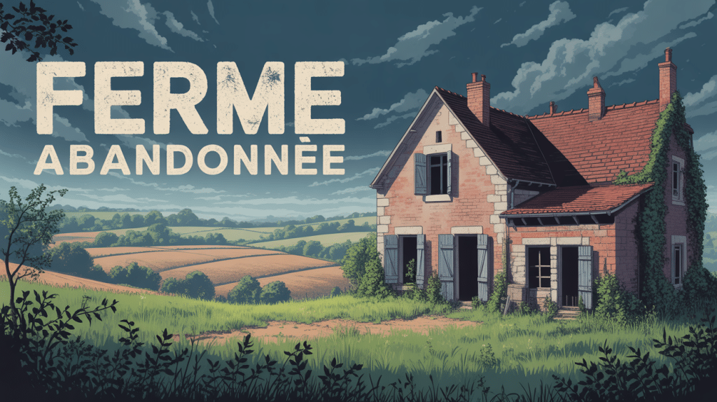 ferme abandonnée à donner en nature