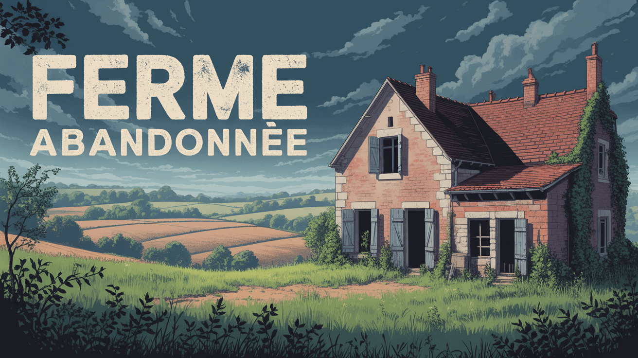 ferme abandonnée à donner en nature