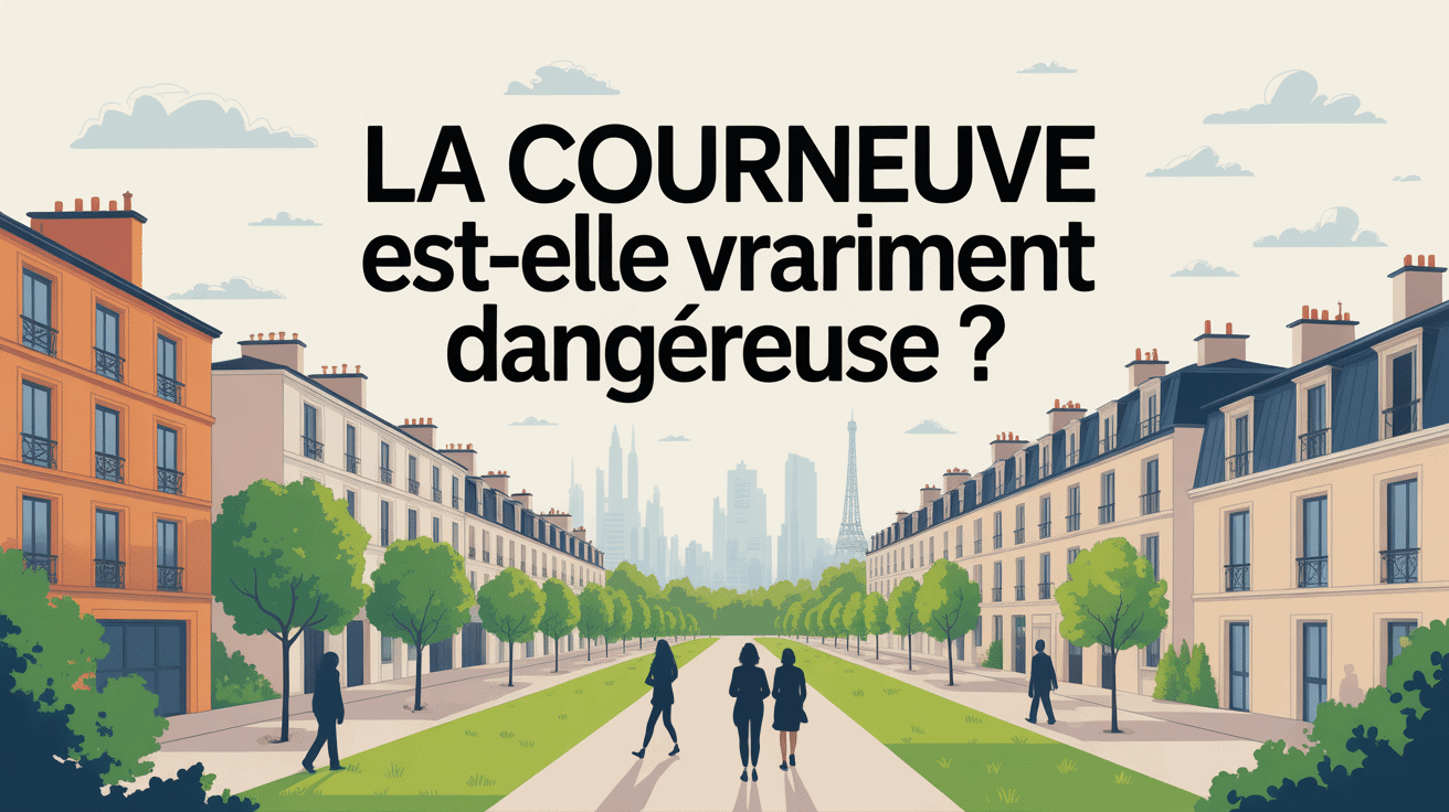 La Courneuve quartier dangereux panorama banlieue