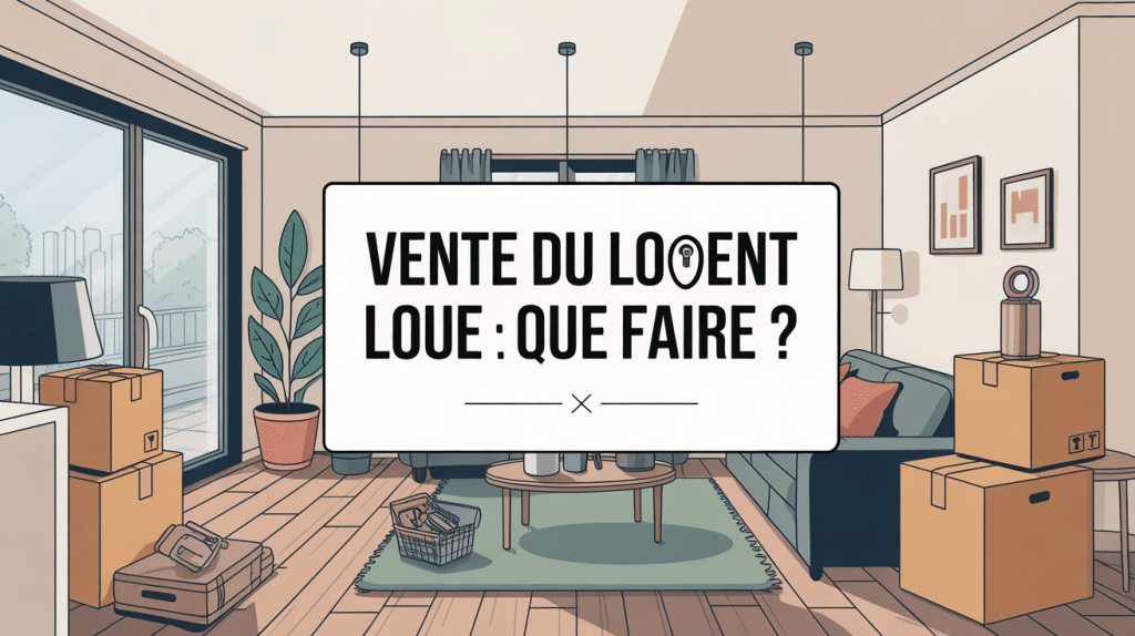 Mon propriétaire vend et je ne trouve pas de logement, illustration avec cartons et clés