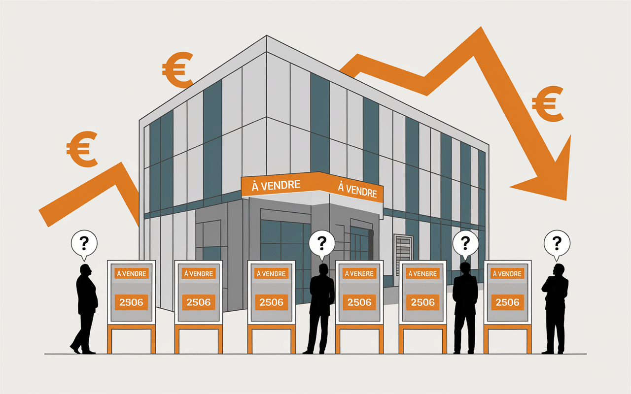 Raisons appartement invendu programme neuf illustration
