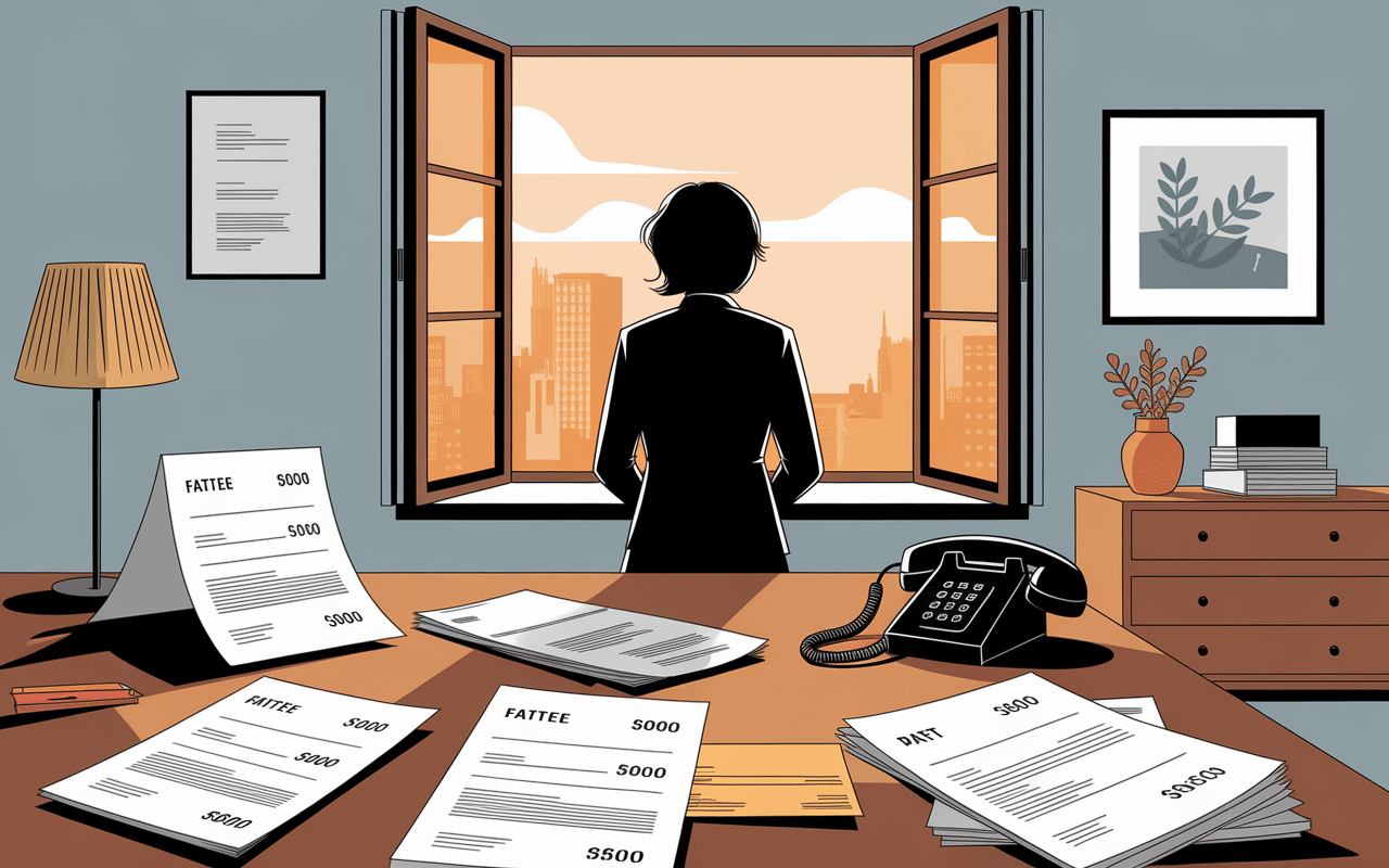 Factures impayées appartement problème locataire sous curatelle