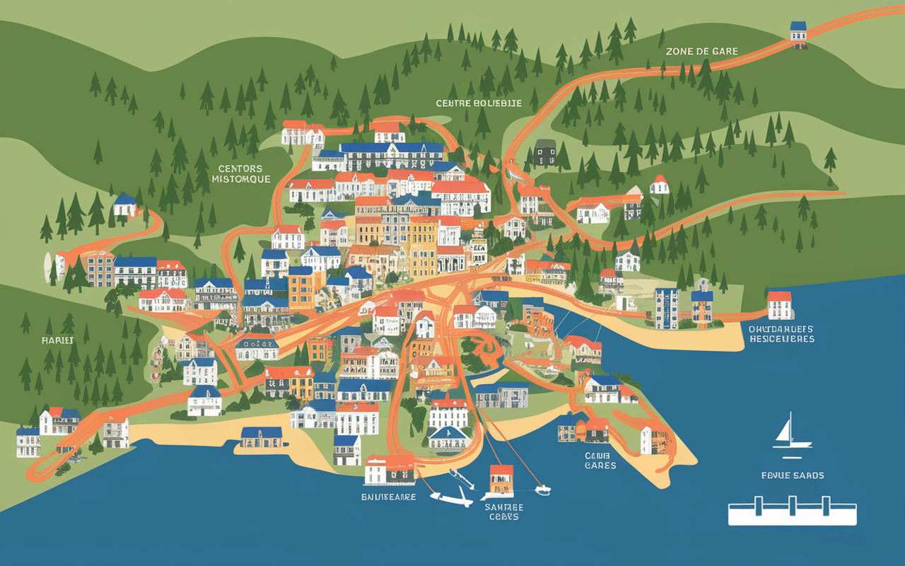 quartier a eviter saint-raphaël carte secteurs
