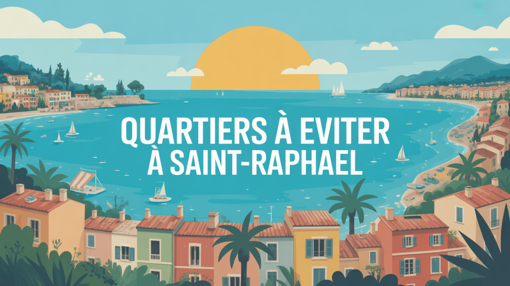 quartier a eviter saint-raphaël panorama ville côtière