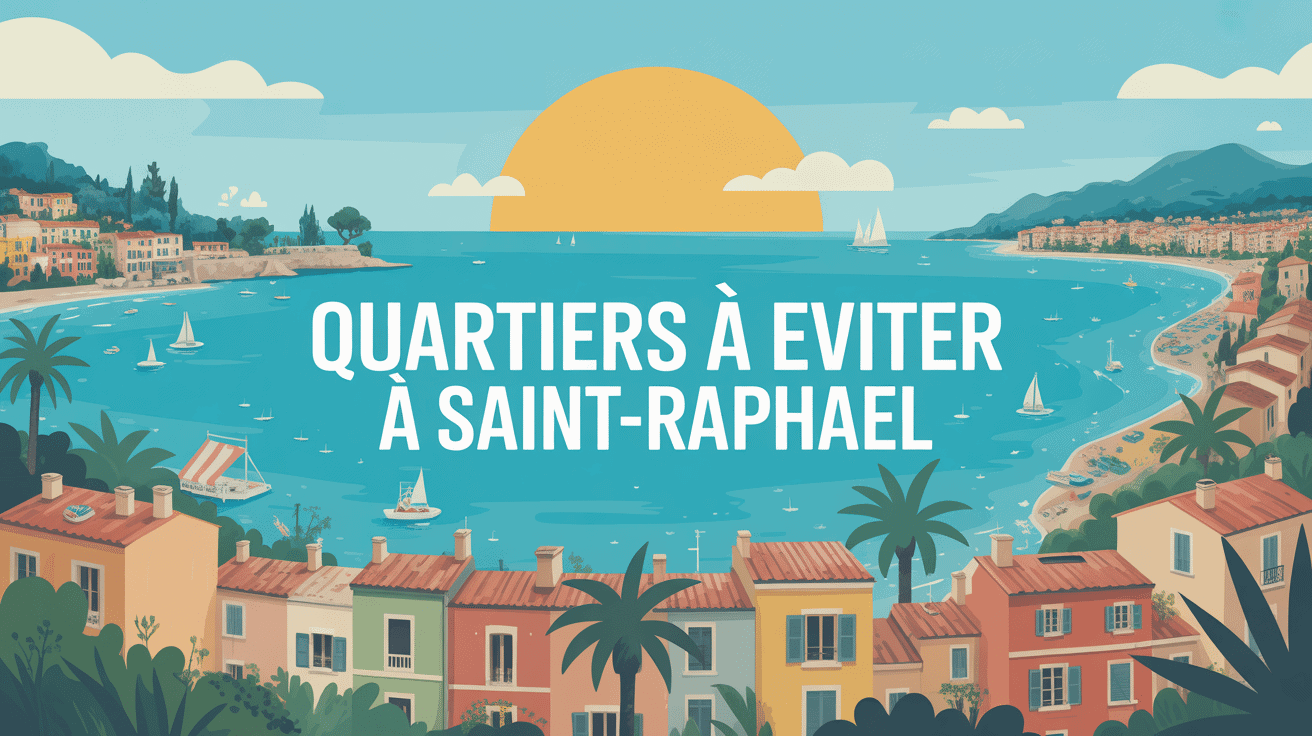 quartier a eviter saint-raphaël panorama ville côtière