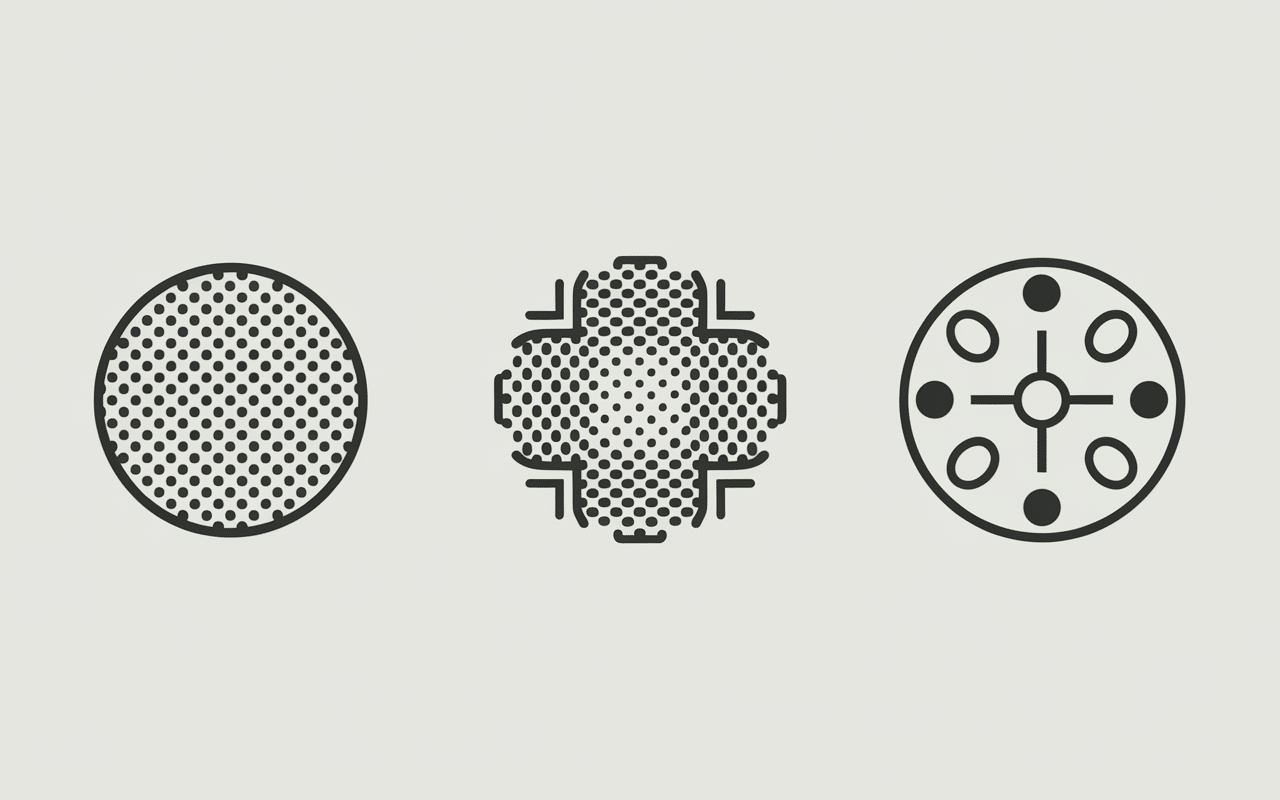 Différents types de drain pour mur de soutènement illustrés