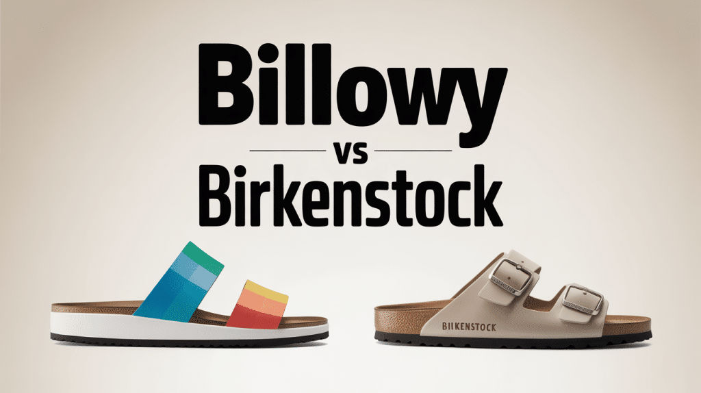 billowy vs birkenstock deux paires de sandales comparées