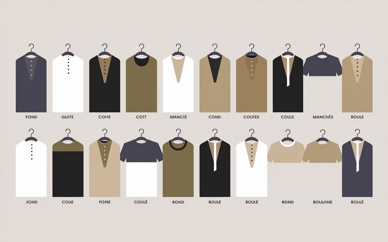 Types de bodies homme guide matières tailles