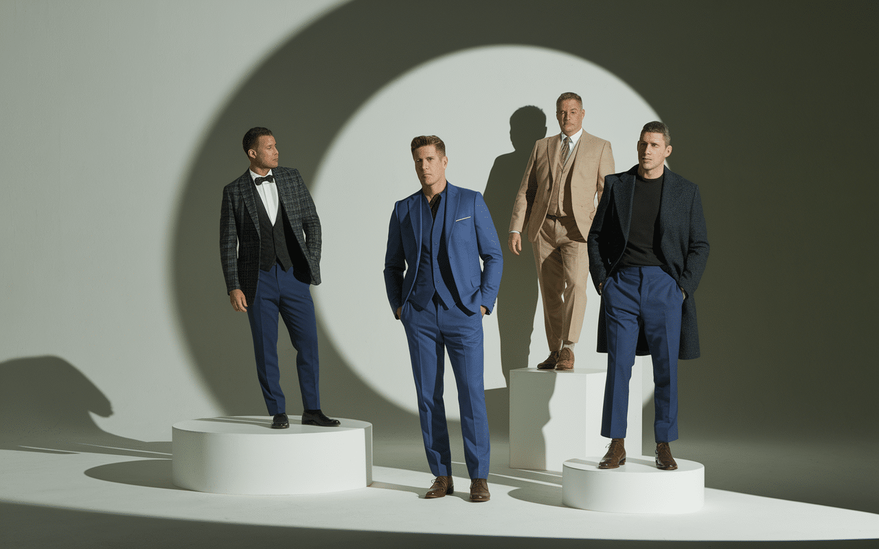 pièces vestimentaires burton of london costume chemise manteau