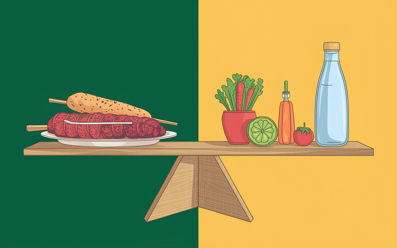 Calorie kebab équilibre alternatives saines