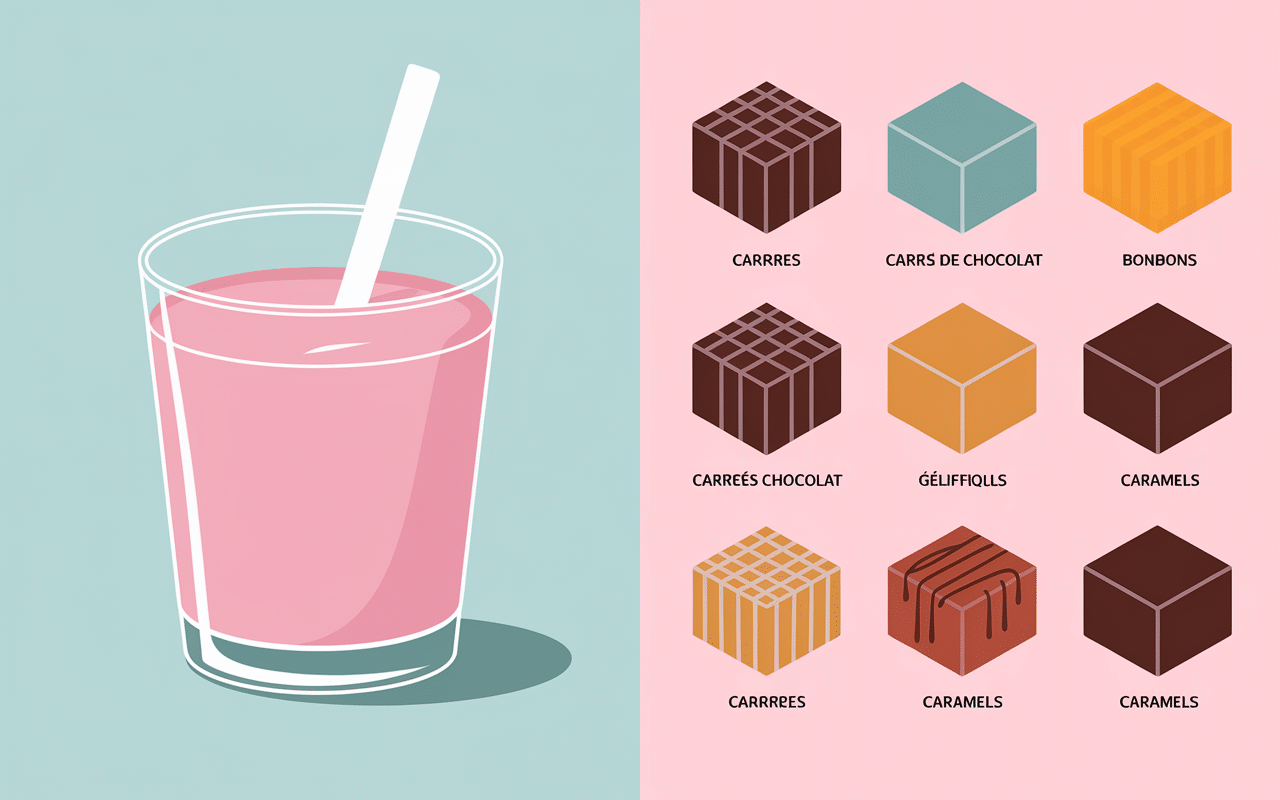 comparatif calories chupa chups autres bonbons