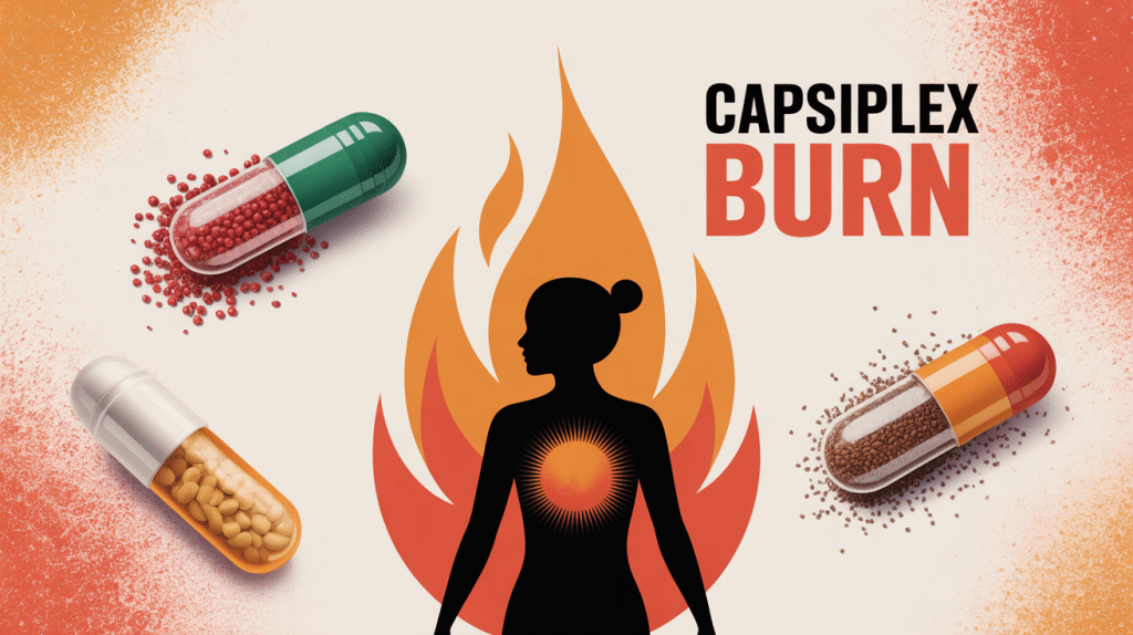 capsiplex burn avis gélules naturelles et combustion des graisses