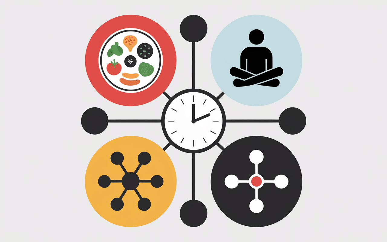 Facteurs chicchana onaka mode de vie infographie