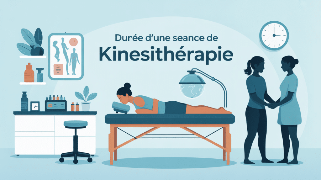 Illustration cabinet combien dure une séance de kiné