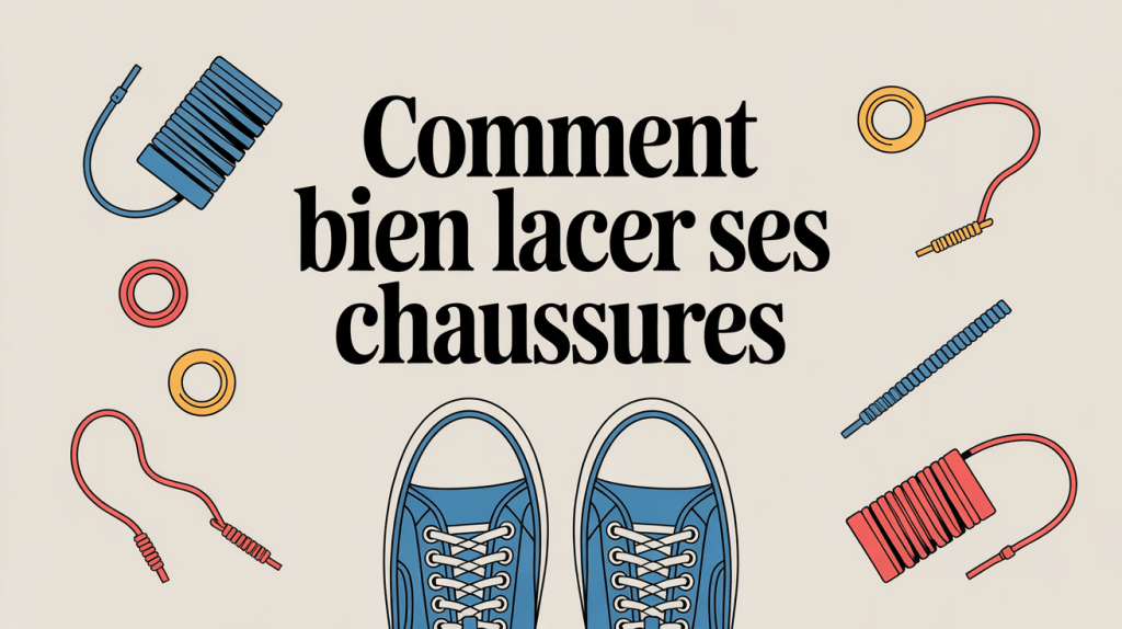 Comment faire les lacets illustration différentes sortes