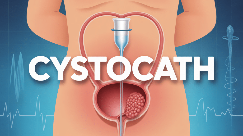 cystocath schéma sus-pubien professionnel