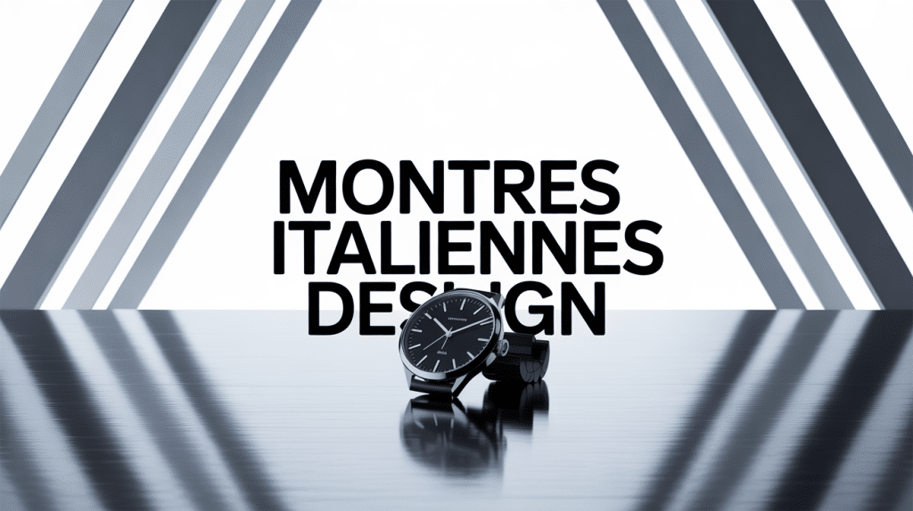 d1 milano montre italienne design moderne