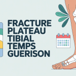 fracture plateau tibial temps de guérison forum genou calendrier
