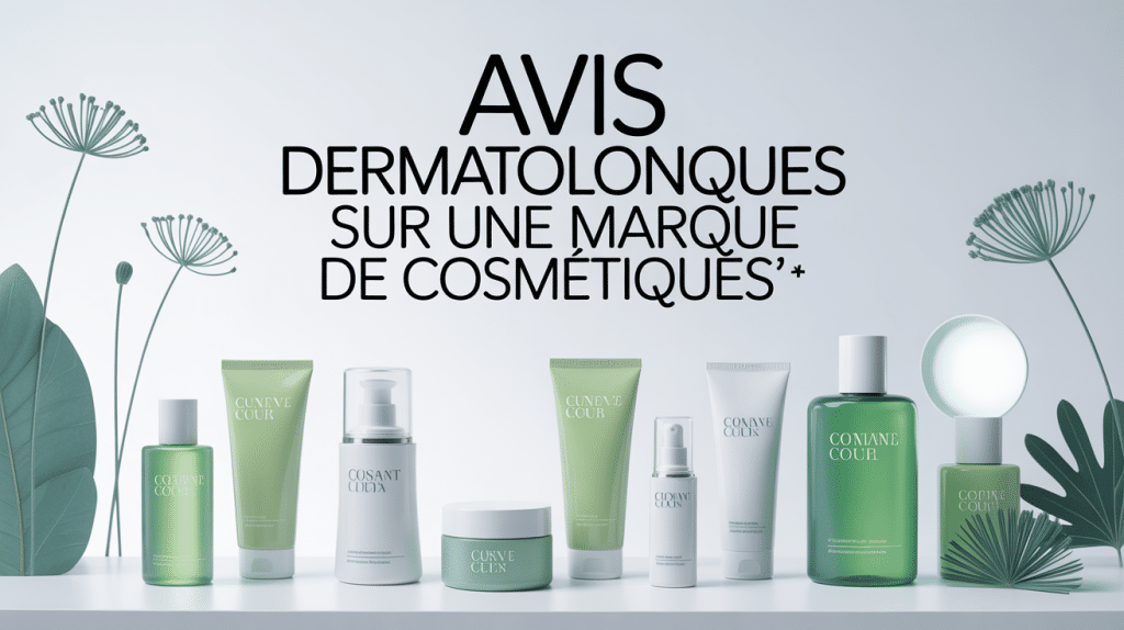 garancia avis dermatologue flacons cremes cosmetiques modernes