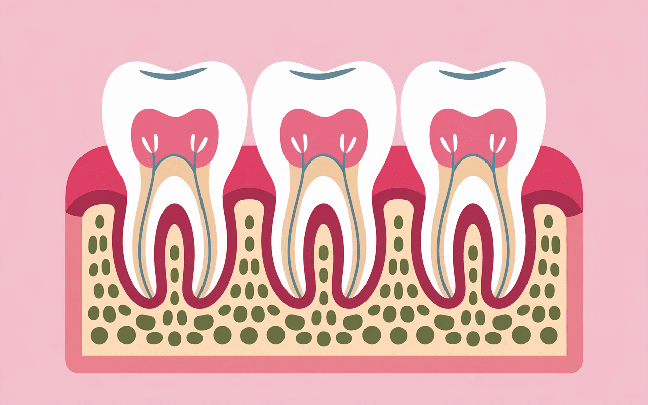 Schéma du kit blanchiment dentaire action sur dents