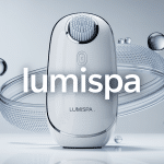Lumispa appareil beauté moderne fond blanc