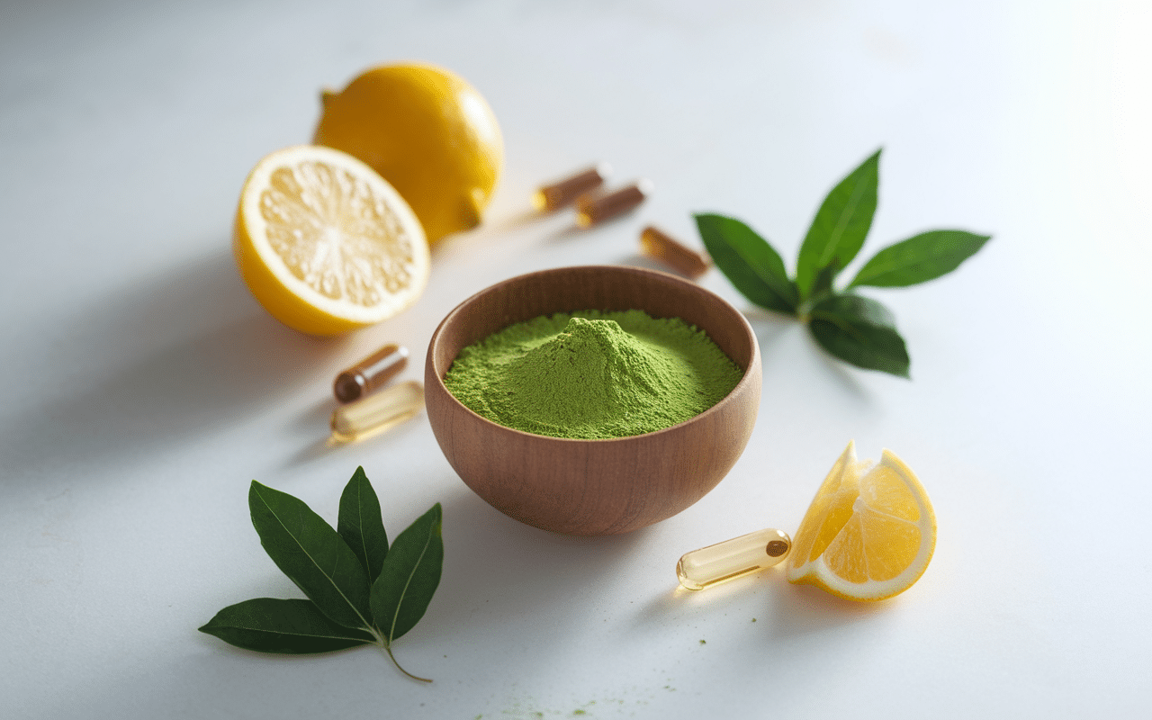 ingredients naturels matcha slim composition