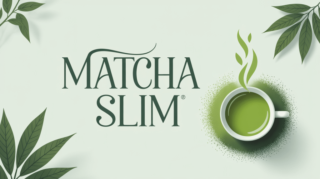 illustration matcha slim tasse the vert zen bambou