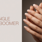 Ongle baby boomer mains élégantes dégradé rose blanc