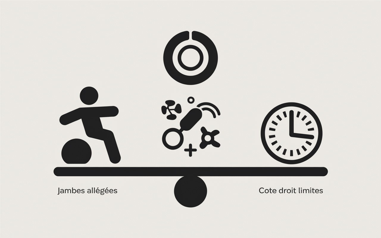 Infographie pressothérapie avant après avantages et limites