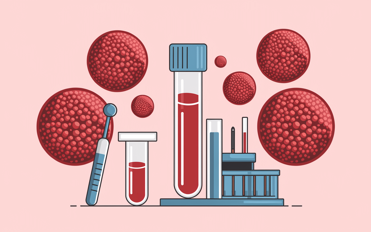 tcmh prise de sang tube a essai analyse sang