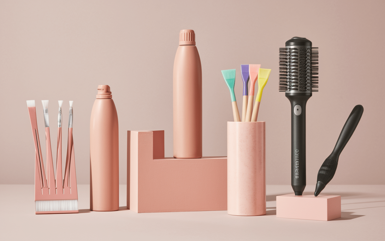 Produits et outils volume coupe courte cheveux fins et clairsemés