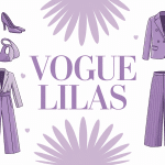 Vogue lilas collection de vêtements et déco moderne