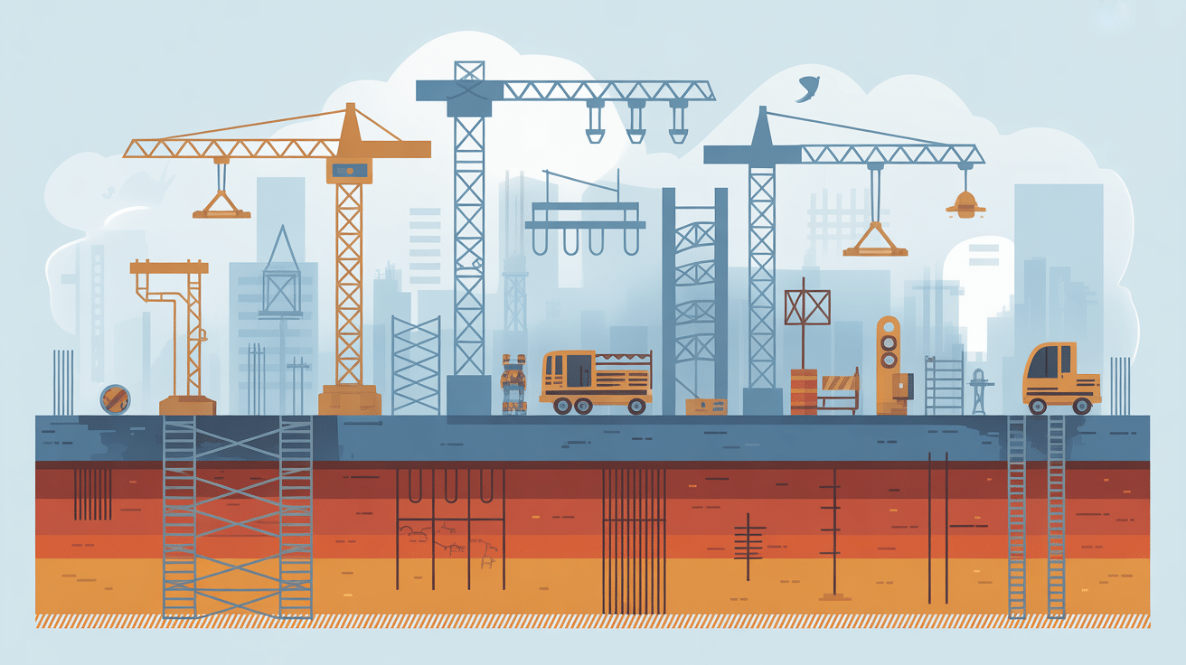 Almas Tower fondations structure sécurité