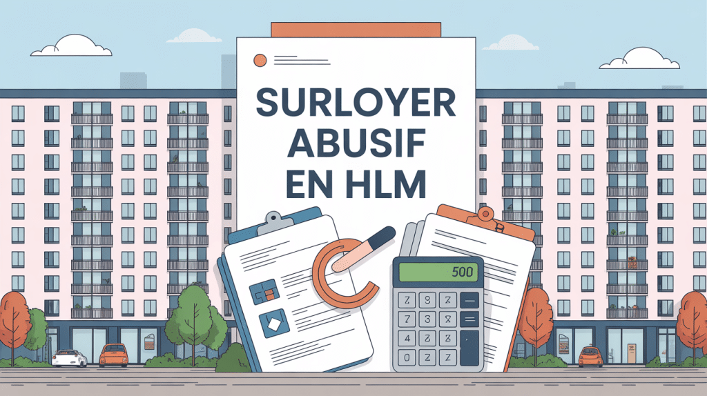 hlm surloyer abusif illustration immeuble calculatrice