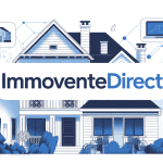immoventedirect illustration maison digitale et icônes technologiques