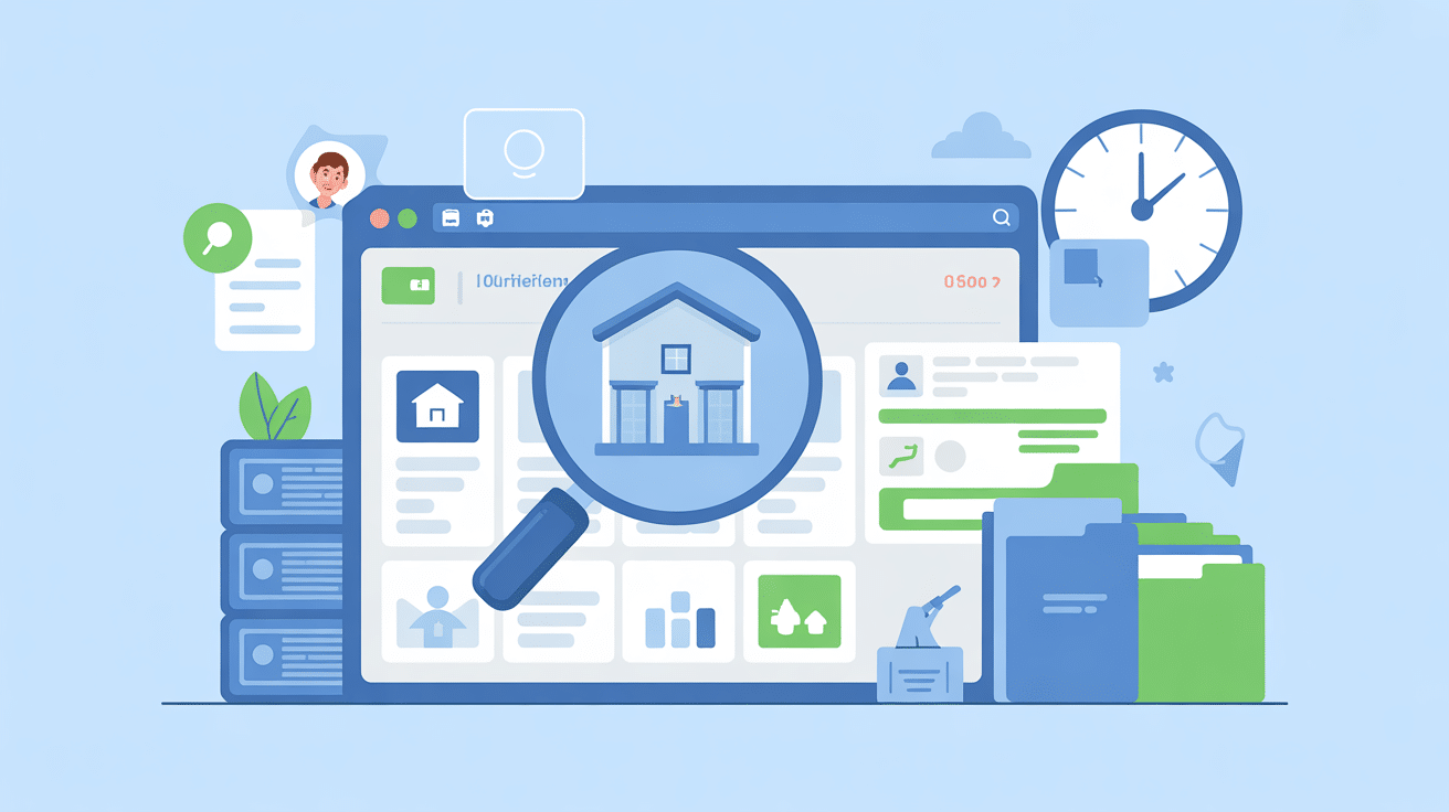 Loc annonces Paris écran recherche dossiers