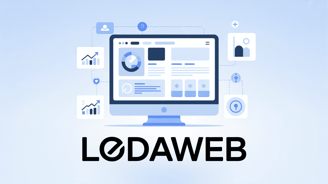 Illustration écran web lodaweb digital