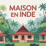 Maison Inde styles traditionnels modernes paysage tropical