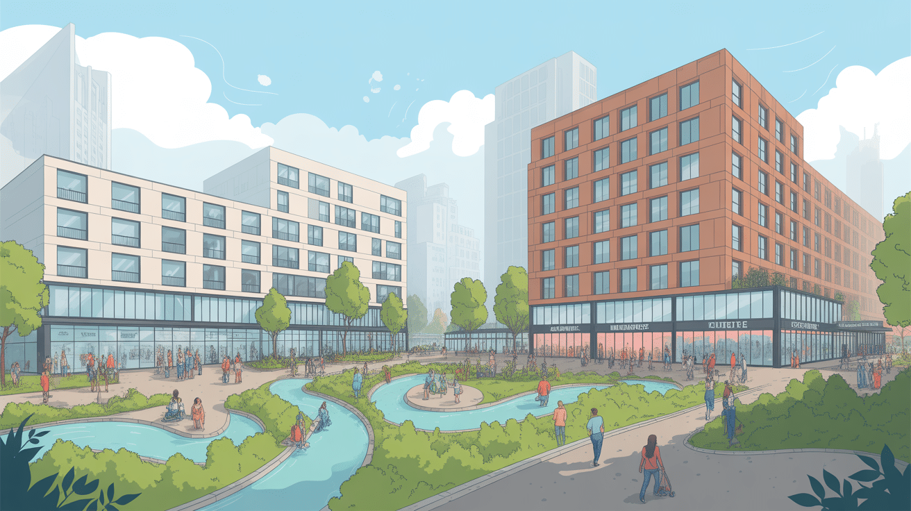 immeubles rénovés quartier meudon la forêt quartier sensible