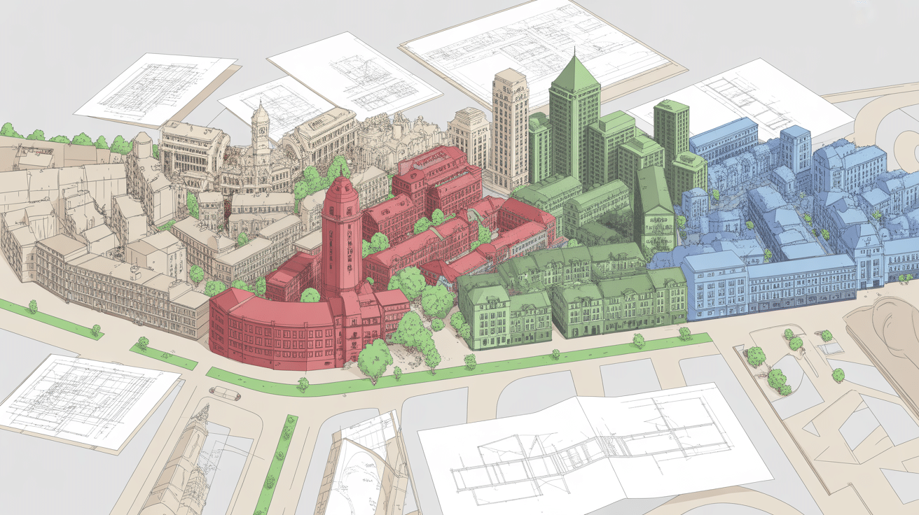 panorama urbain plan local d'urbanisme toulouse