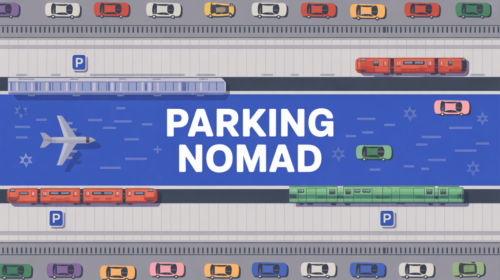 parking nomad gare moderne stationnement voitures