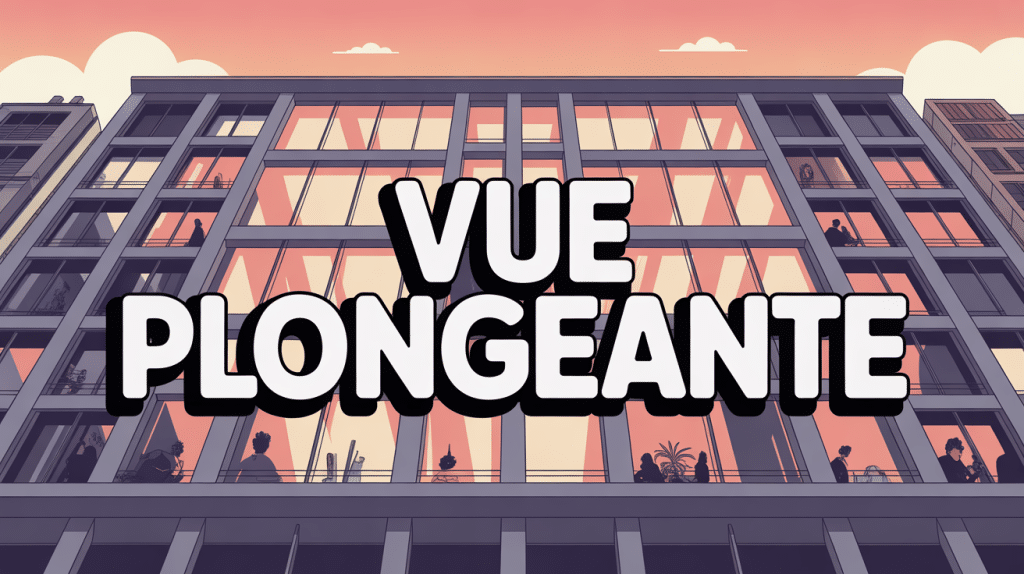 Vue plongeante immeuble perte d'intimité