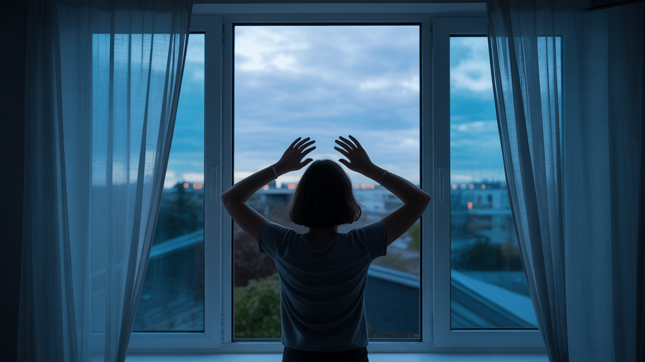 Perte d'intimité vue plongeante appartement