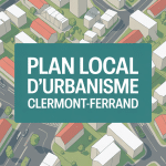 vue aerienne plan local d'urbanisme clermont ferrand