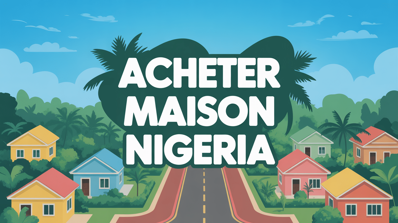 vue quartier résidentiel nigeria maison