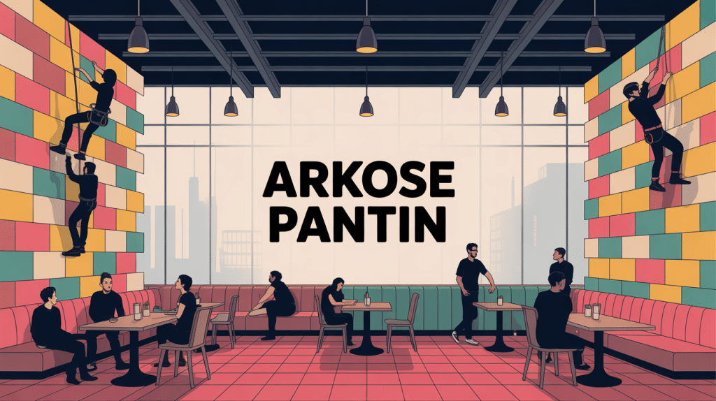 Ambiance urbaine et conviviale du blocpark arkose pantin