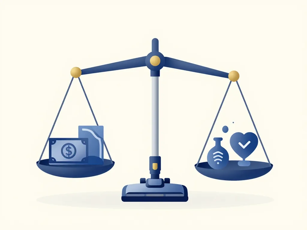 aspirateur balai meilleur rapport qualité prix balance symbolique