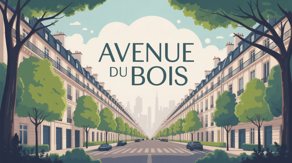 avenue du bois illustration prestige immobilier